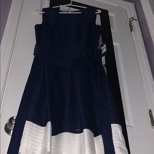 Tommy Hilfiger Navy blue elegant formal dress